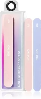 Классическая пилочка для ногтей с двумя шероховатостями Notino Nail Tools Nail File Classic, Classic 100/180 1 szt.