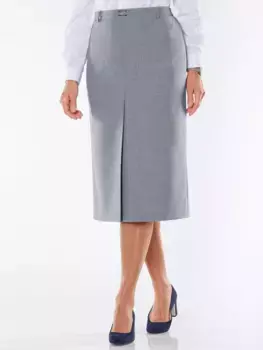 Классическая плиссированная юбка Classic, серый