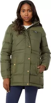 Классическая пуховая парка Mountain L.L.Bean, цвет Kelp Green