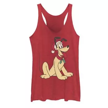Классическая рождественская майка с портретом Disney's Pluto для юниоров Licensed Character