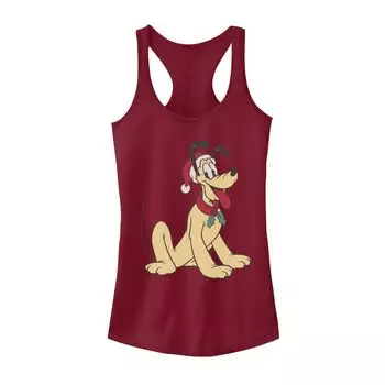 Классическая рождественская майка с портретом Disney's Pluto для юниоров Licensed Character
