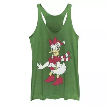 Классическая рождественская портретная майка Disney's Daisy Duck для юниоров Licensed Character