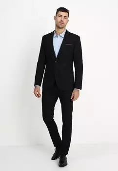 Классическая рубашка 2 PACK Pier One, светло-синий/темно-синий