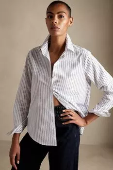 Классическая рубашка Banana Republic, черный