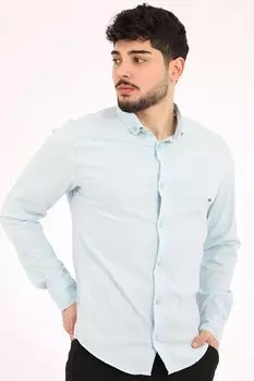 Классическая рубашка Bengalin Honeycomb Stilkombin, синий