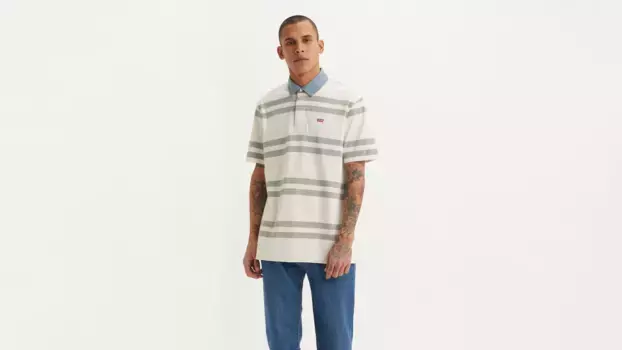 Классическая рубашка для регби с короткими рукавами Levi's, мультиколор