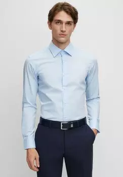 Классическая рубашка Hank BOSS, цвет light pastel blue