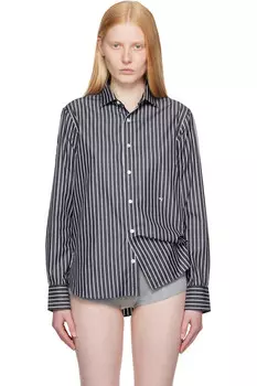 Классическая рубашка Hommegirls, черный