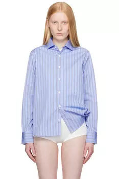 Классическая рубашка Hommegirls, синий