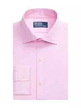 Классическая рубашка из поплина Polo Ralph Lauren, розовый