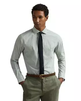 Классическая рубашка из поплина Polo Ralph Lauren, зеленый