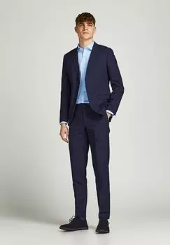 Классическая рубашка Jack & Jones, светло-голубая