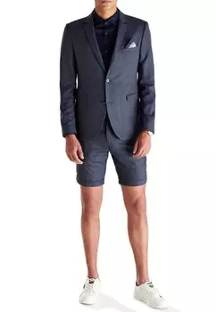 Классическая рубашка Jack & Jones, темно-синий пиджак