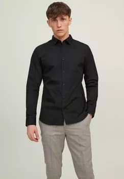Классическая рубашка JJJOE SHIRT PLAIN Jack & Jones, черный