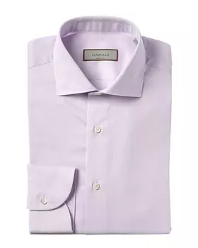 Классическая рубашка Канали Canali, фиолетовый