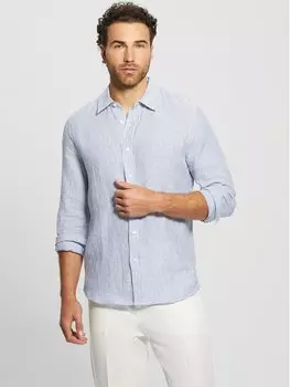 Классическая рубашка кроя Guess, синий
