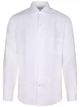 Классическая рубашка Loro Piana, белый