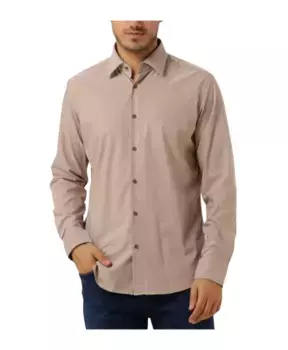 Классическая рубашка на любой случай Hugo Boss, бежевый