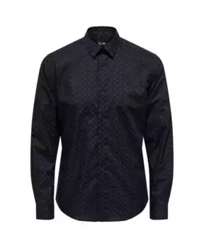 Классическая рубашка Only & Sons, синий