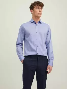 Классическая рубашка PARKER DETAIL Jack & Jones, кашемир синий