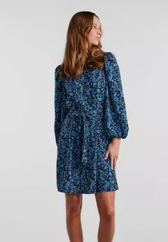 Классическая рубашка Pieces MIT PUFFRMELN, черный