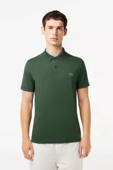 Классическая рубашка-поло из эластичного хлопка Lacoste, зеленый