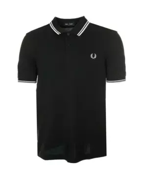 Классическая рубашка поло из пике Fred Perry, зеленый