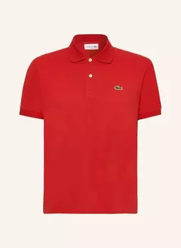 Классическая рубашка-поло из пике LACOSTE, красный
