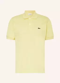 Классическая рубашка-поло из пике LACOSTE, светло-желтый