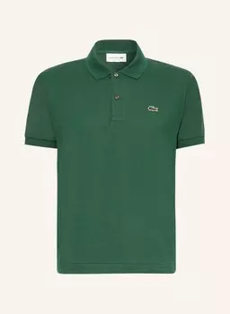 Классическая рубашка-поло из пике LACOSTE, зеленый