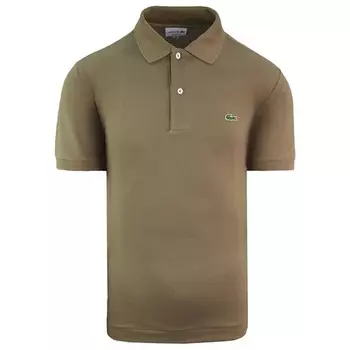 Классическая рубашка-поло Lacoste, бежевый