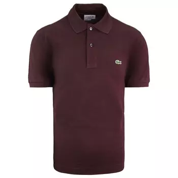 Классическая рубашка-поло Lacoste, бургундия