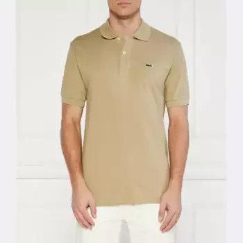 Классическая рубашка-поло Lacoste, хаки