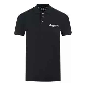 Классическая рубашка-поло London Aquascutum, черный