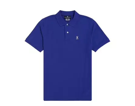 Классическая рубашка-поло Psycho Bunny Kids с сапфировым стеклом B0K001S1PC-SPH, синий