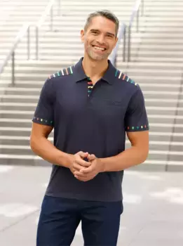 Классическая рубашка-поло "Рубашка-поло" Classic, цвет морской волны