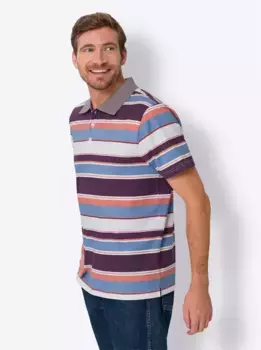 Классическая рубашка-поло "Рубашка-поло с коротким рукавом" Classic, синий