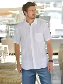 Классическая рубашка с коротким рукавом Classic, белый