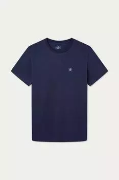 Классическая рубашка с коротким рукавом Темно-синяя Debenhams, темно-синий