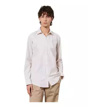 Классическая рубашка с остроконечным воротником Massimo Alba, розовый