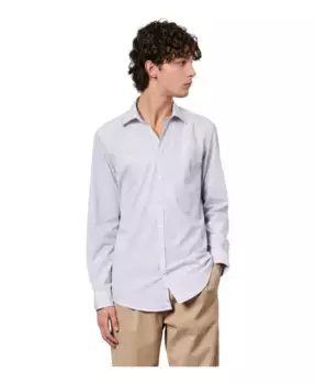 Классическая рубашка с остроконечным воротником Massimo Alba, розовый