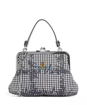 Классическая рубашка с принтом «бабушка» на рамке через плечо хлопок Vivienne Westwood, мультиколор