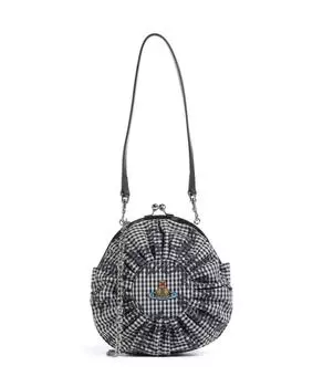 Классическая рубашка с принтом Рози каркасная сумка через плечо из текстиля Vivienne Westwood, мультиколор