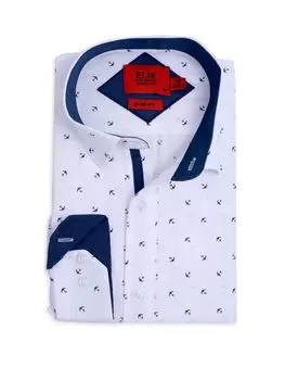 Классическая рубашка узкого кроя Anchor Elie Balleh, белый