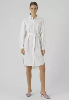 Классическая рубашка Vero Moda BEA POP7, цвет bright white