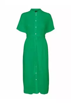 Классическая рубашка Vero Moda, цвет bright green