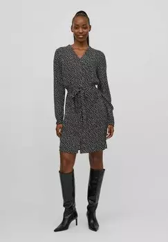 Классическая рубашка VILA TAILLENGRTEL, черный