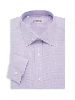 Классическая рубашка в клетку Window Charvet