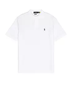 Классическая сетчатая рубашка-поло Polo Ralph Lauren, белый