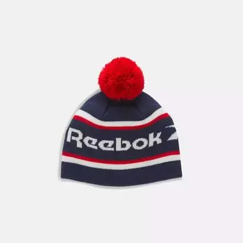 Классическая шапка с помпоном Reebok, мультиколор